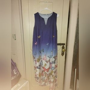 4xl butterfly dress